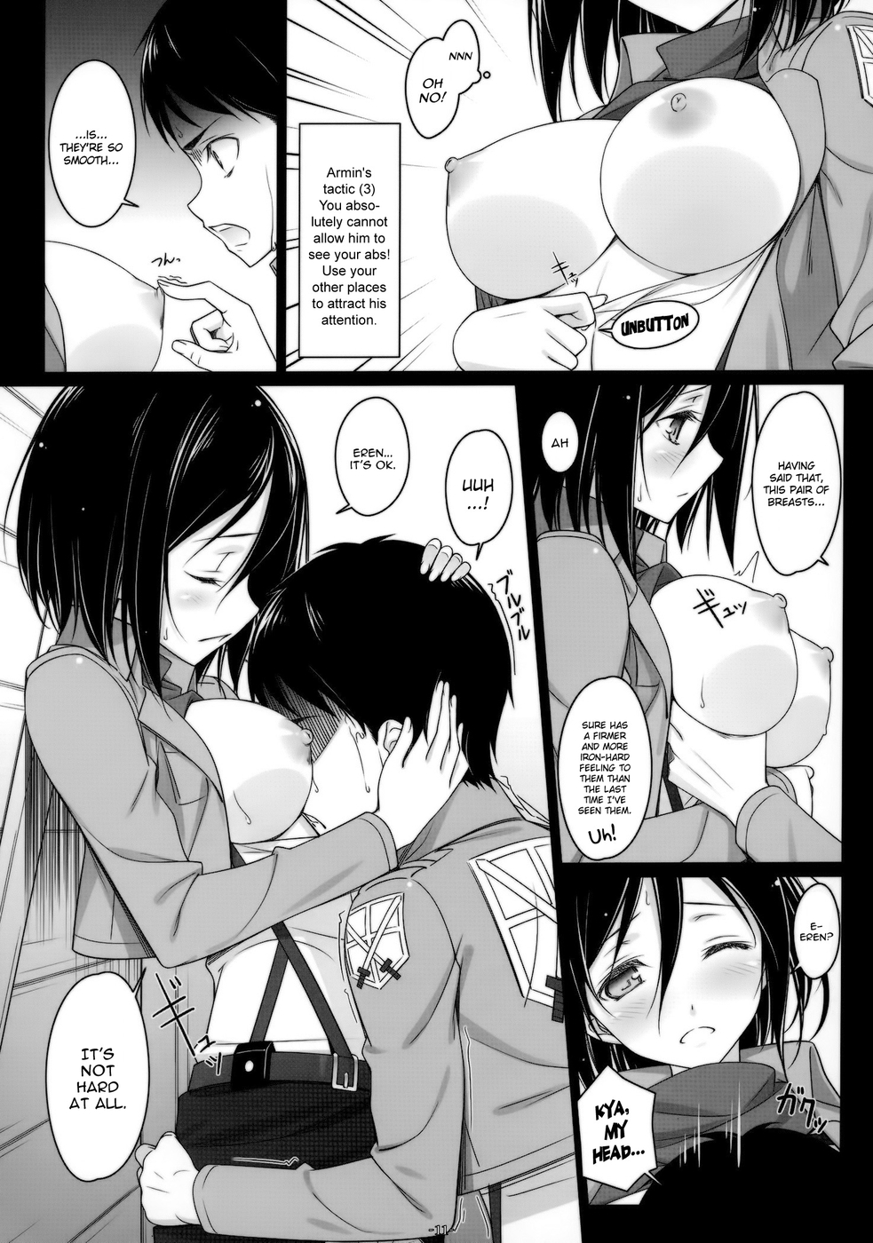 Hentai Manga Comic-Attack on Mikasa-Read-10
